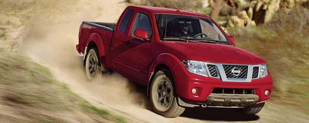 2019 frontier on dirt road