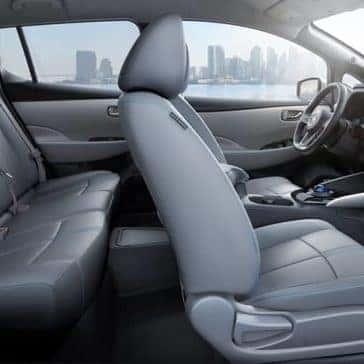 2019 Nissan Leaf interior