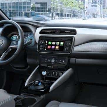 2019 Nissan Leaf dash view