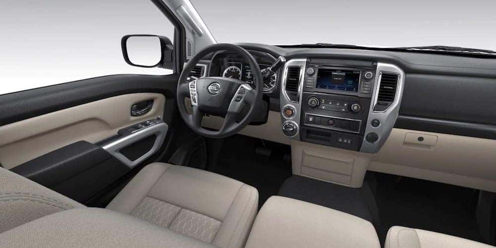 2019 Nissan Titan Front Interior and Dash