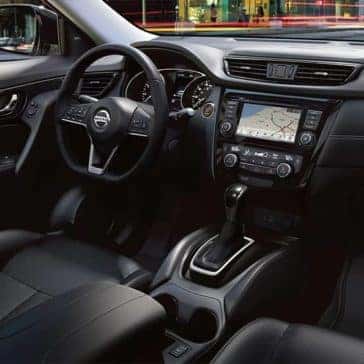 2020 Nissan Rogue dash view