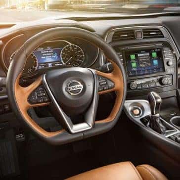 2020 Nissan Maxima dash view
