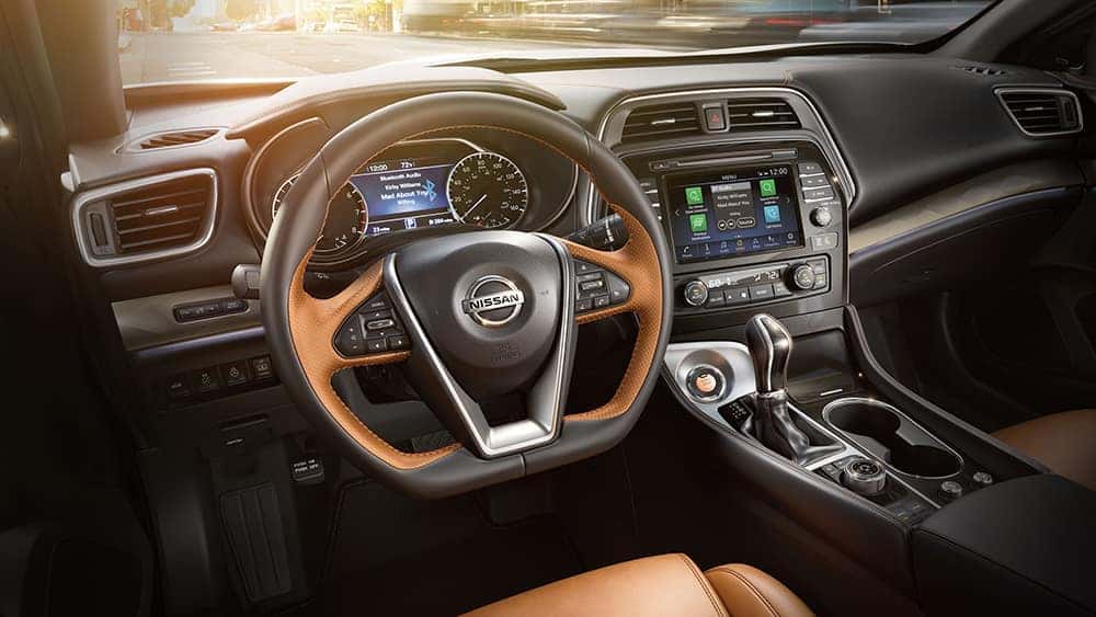 2020 Nissan Maxima dash view