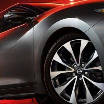 2020 Nissan Maxima wheel close up