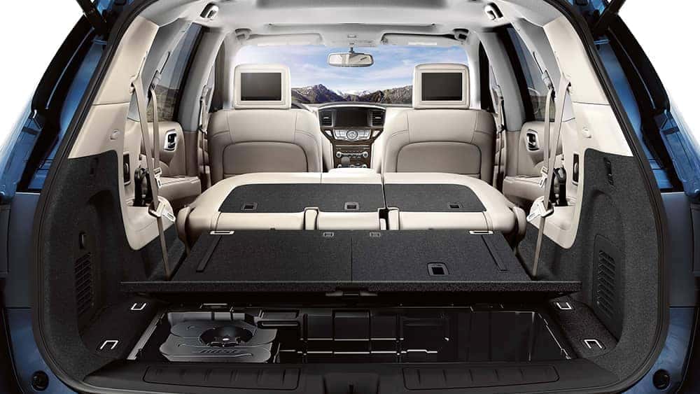 2020 Nissan Pathfinder cargo space