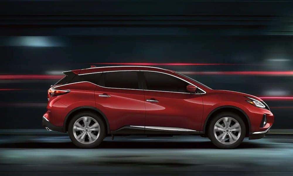 Red 2020 Nissan Murano on Street
