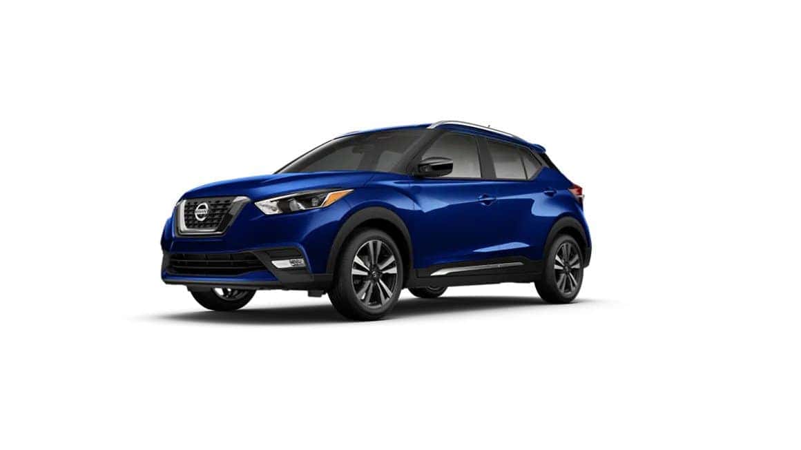 blue nissan kicks