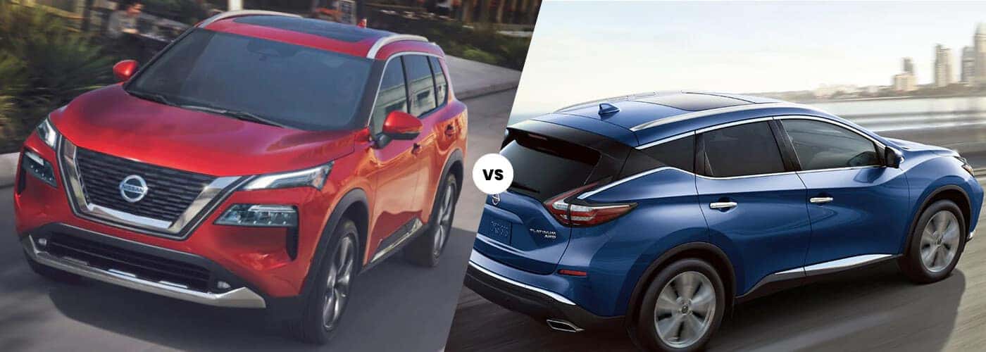 2021 Nissan Rogue vs 2021 Nissan Murano