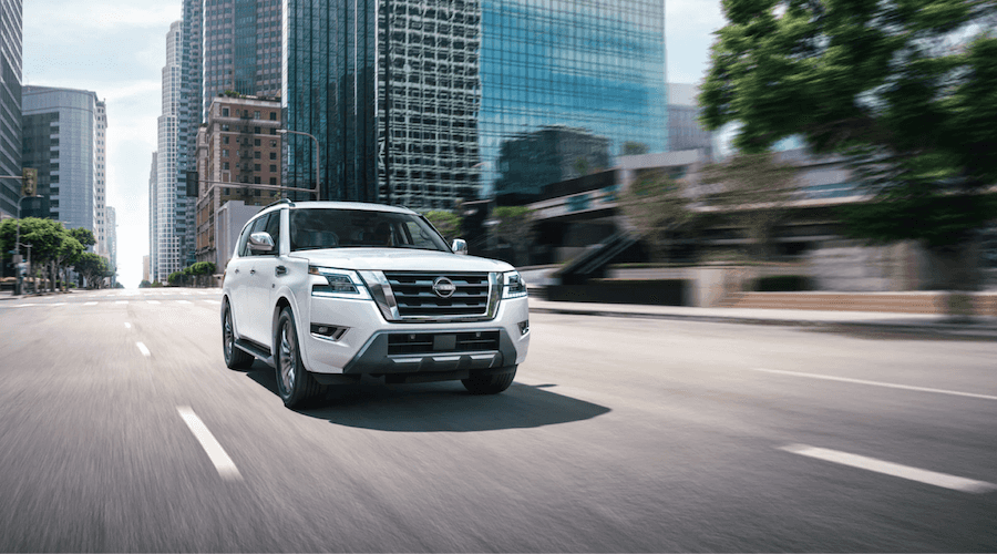2022 nissan armada white exterior