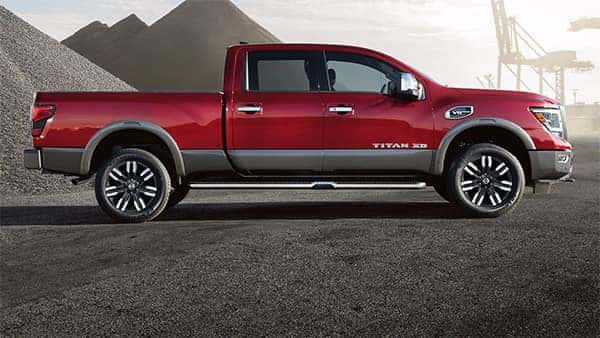 Nissan Titan Side Profile