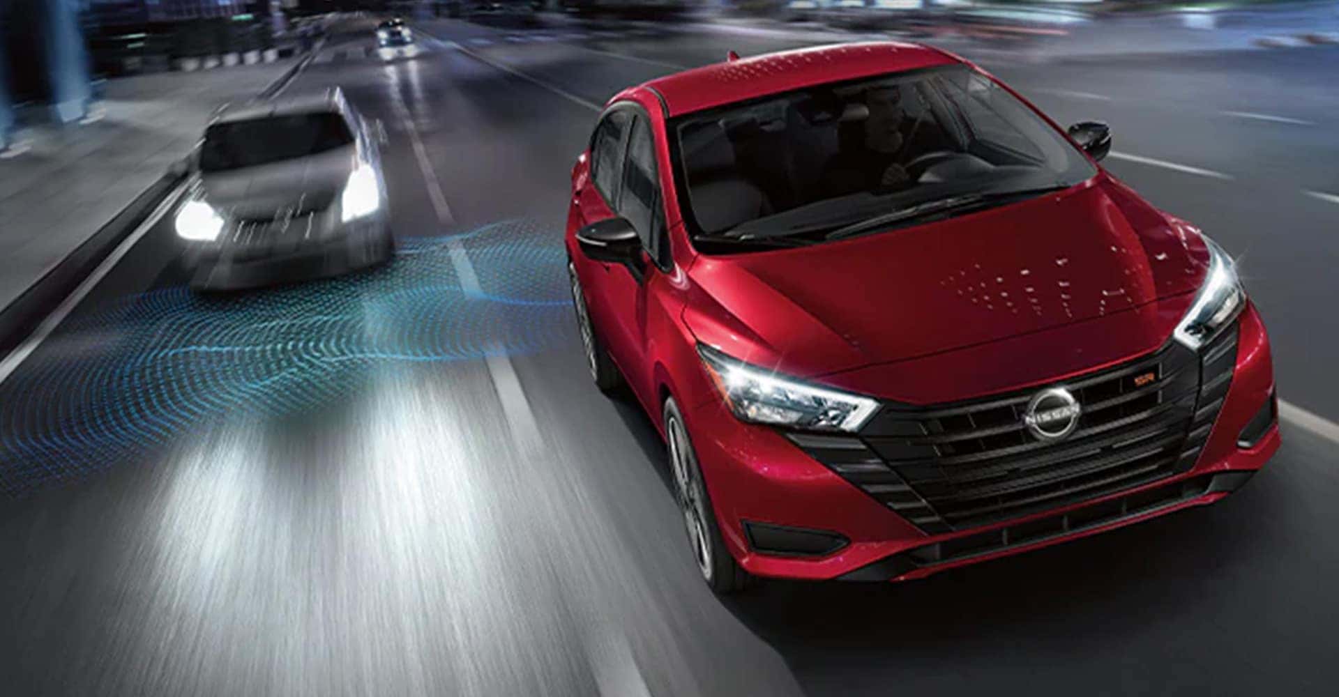 2025 Nissan Versa highway lane assist