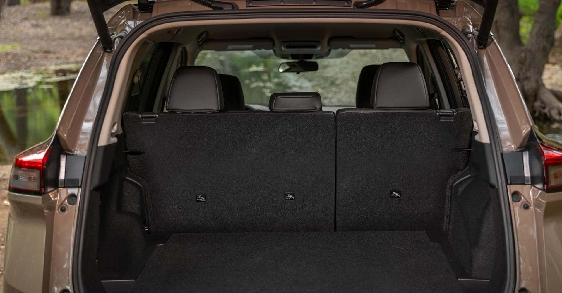 Trunk of Nissan Rogue