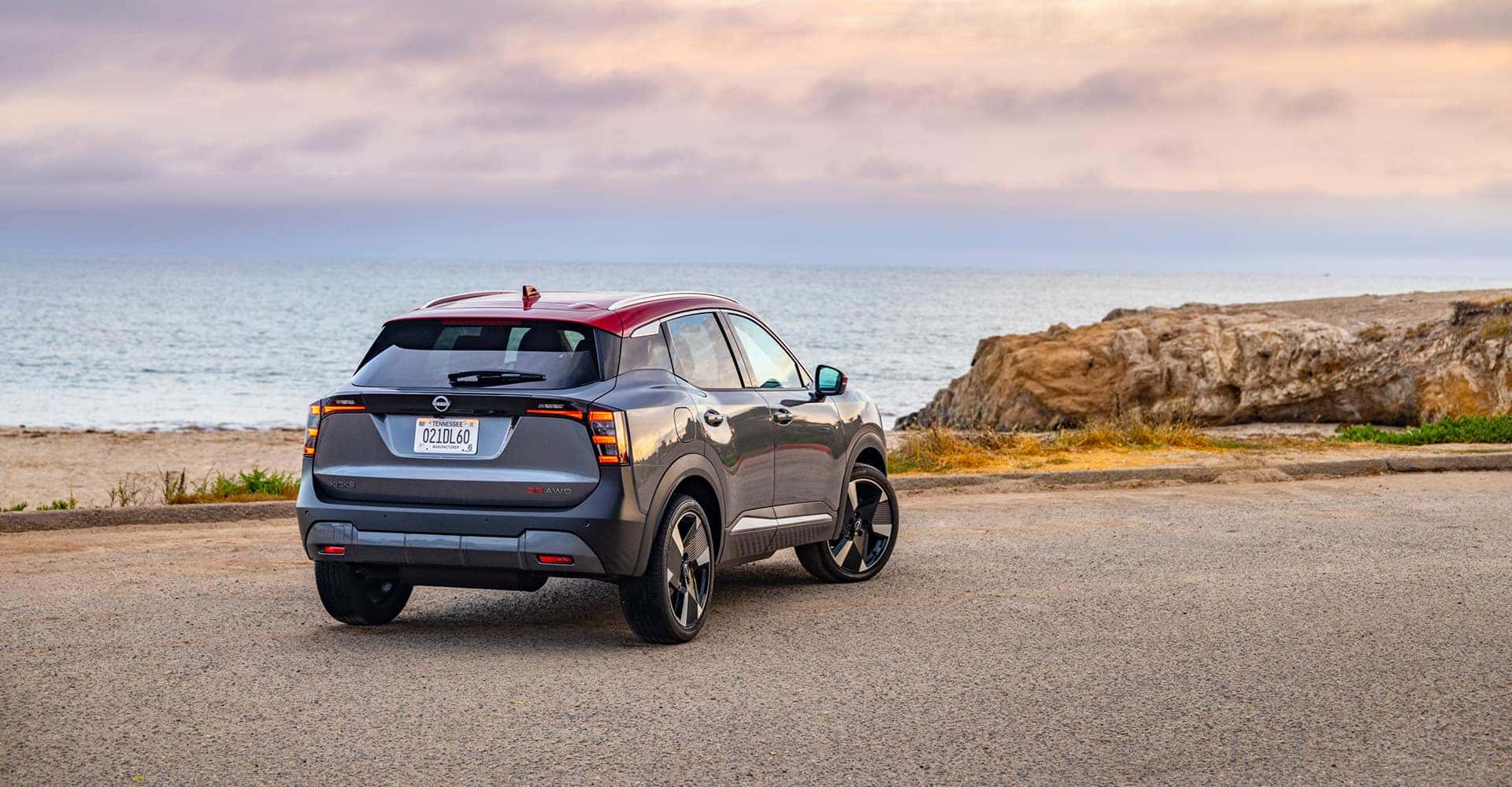 Back View of Nissan Kicks