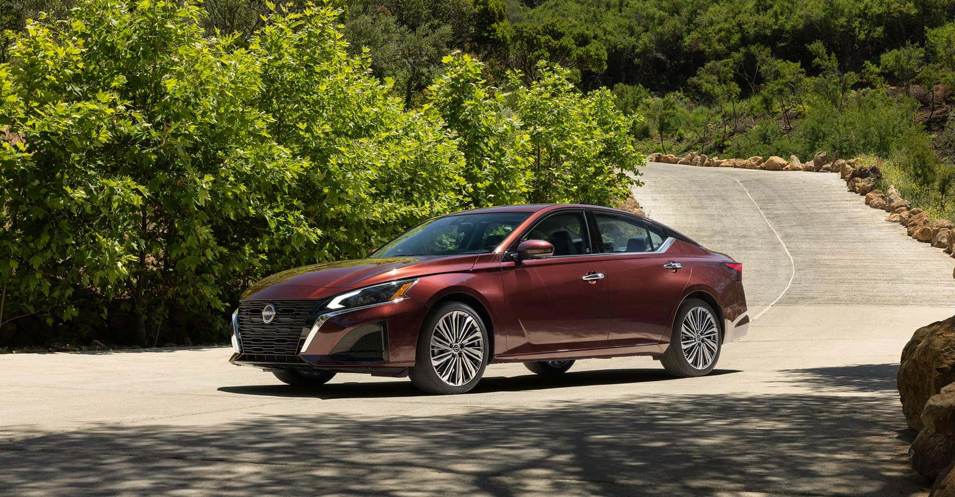 Maroon 2025 Nissan Altima