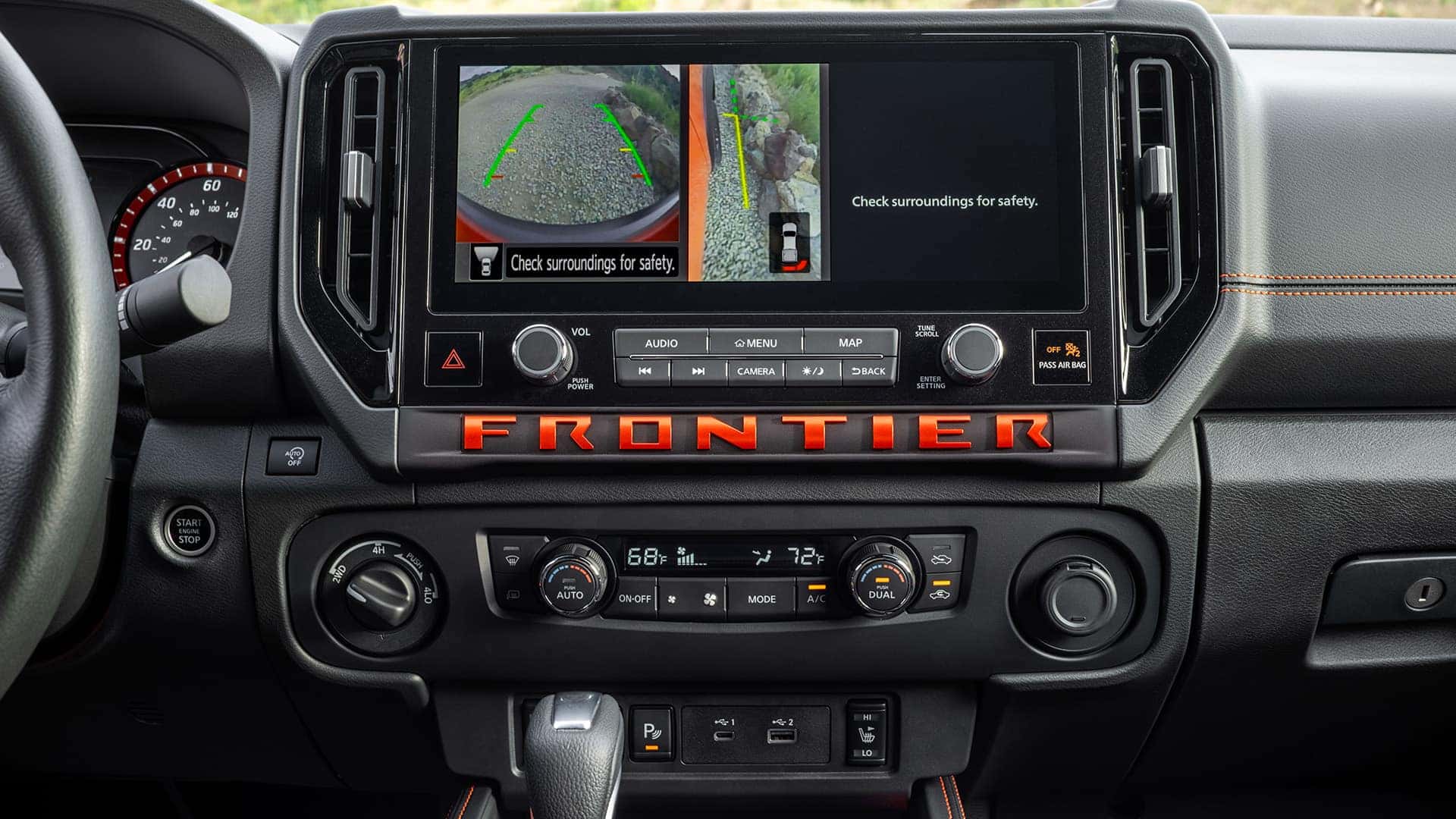 Rear Camera in 2025 Nissan Frontier