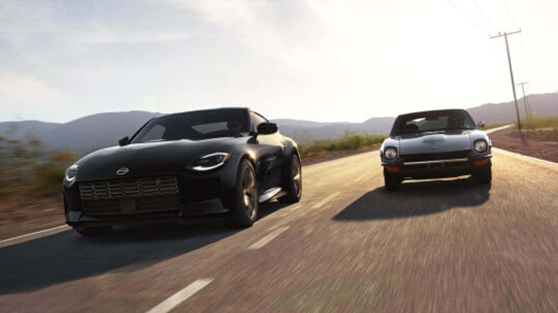2026 Nissan Z Cars Driving on Highway