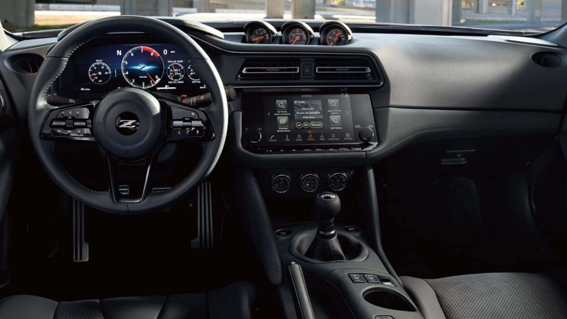 Cockpit of 2026 Nissan Z