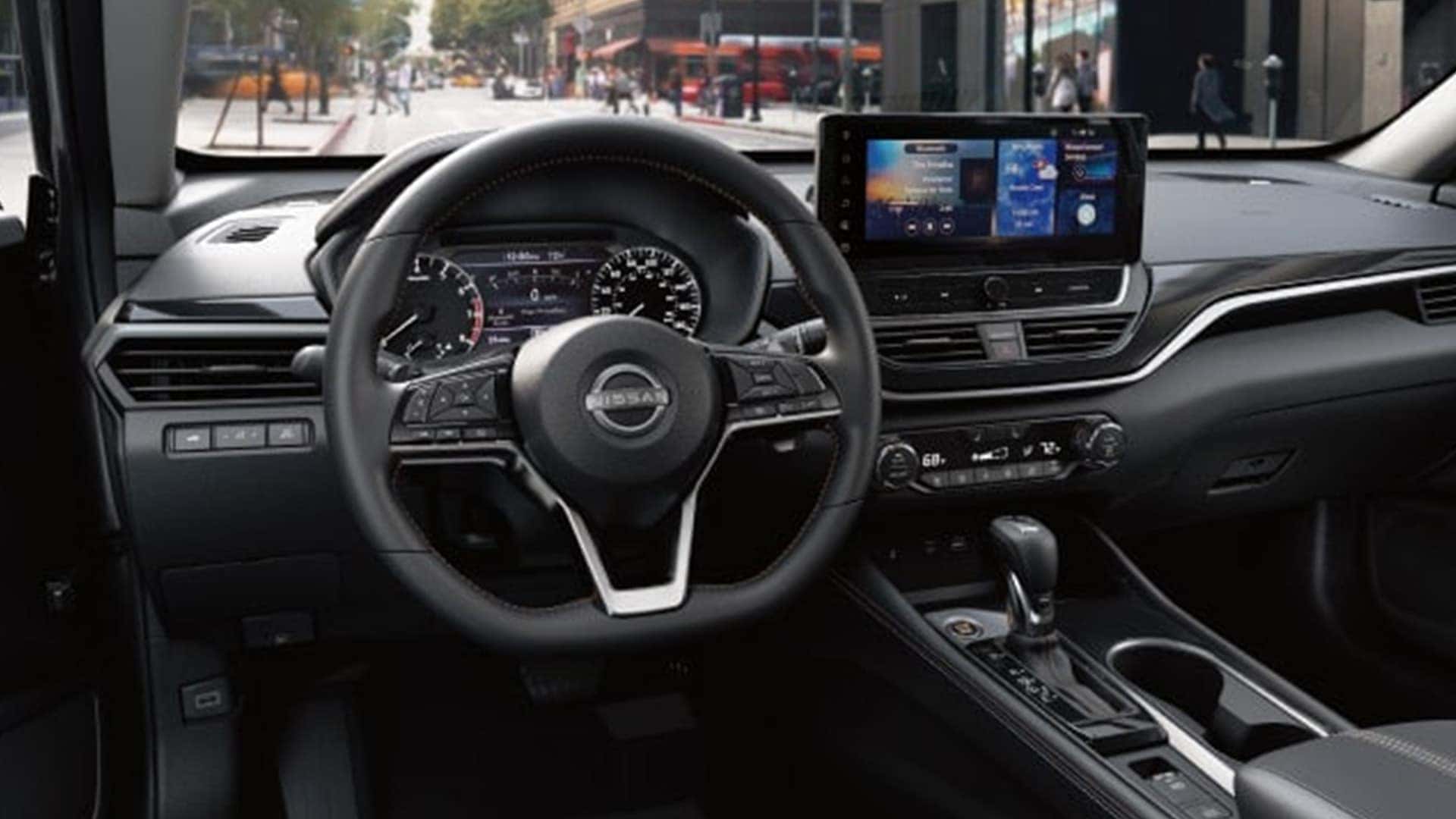 Interior View of Cockpit in 2026 Nissan Altima