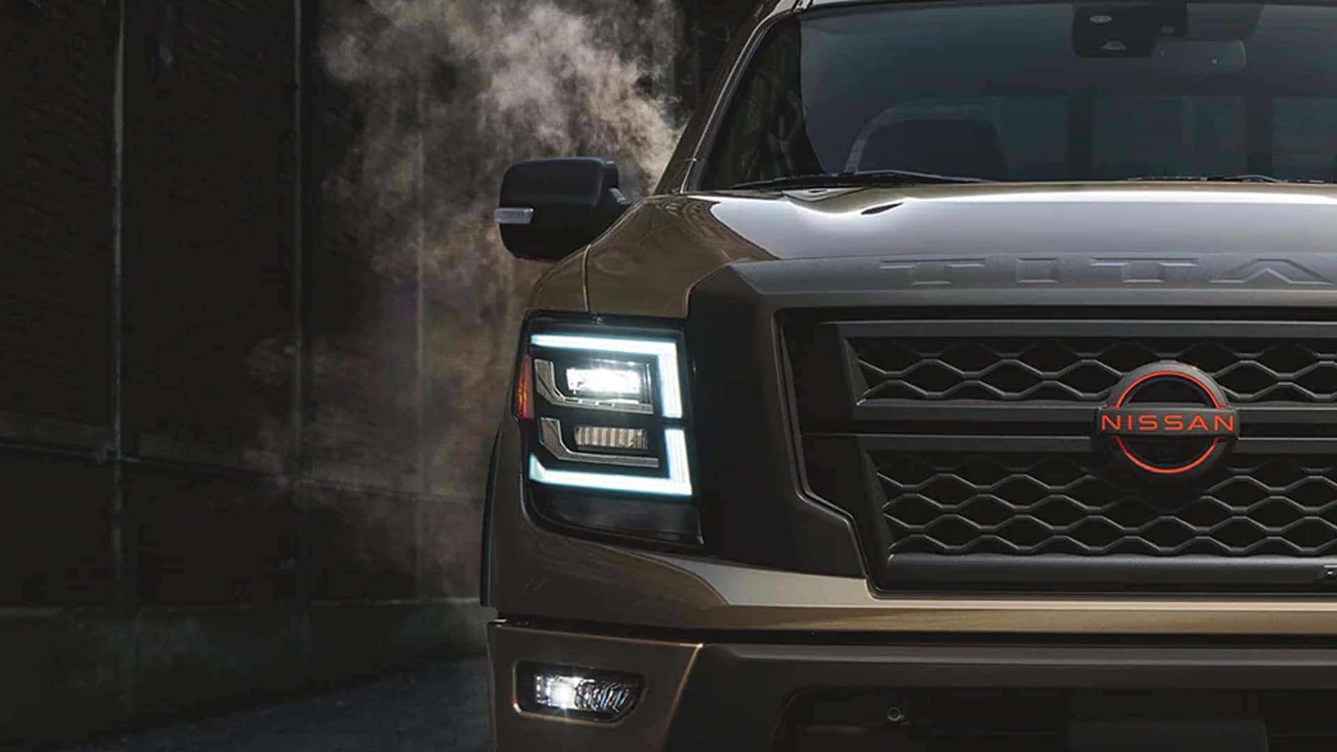 LED Headlights of 2026 Nissan Titan
