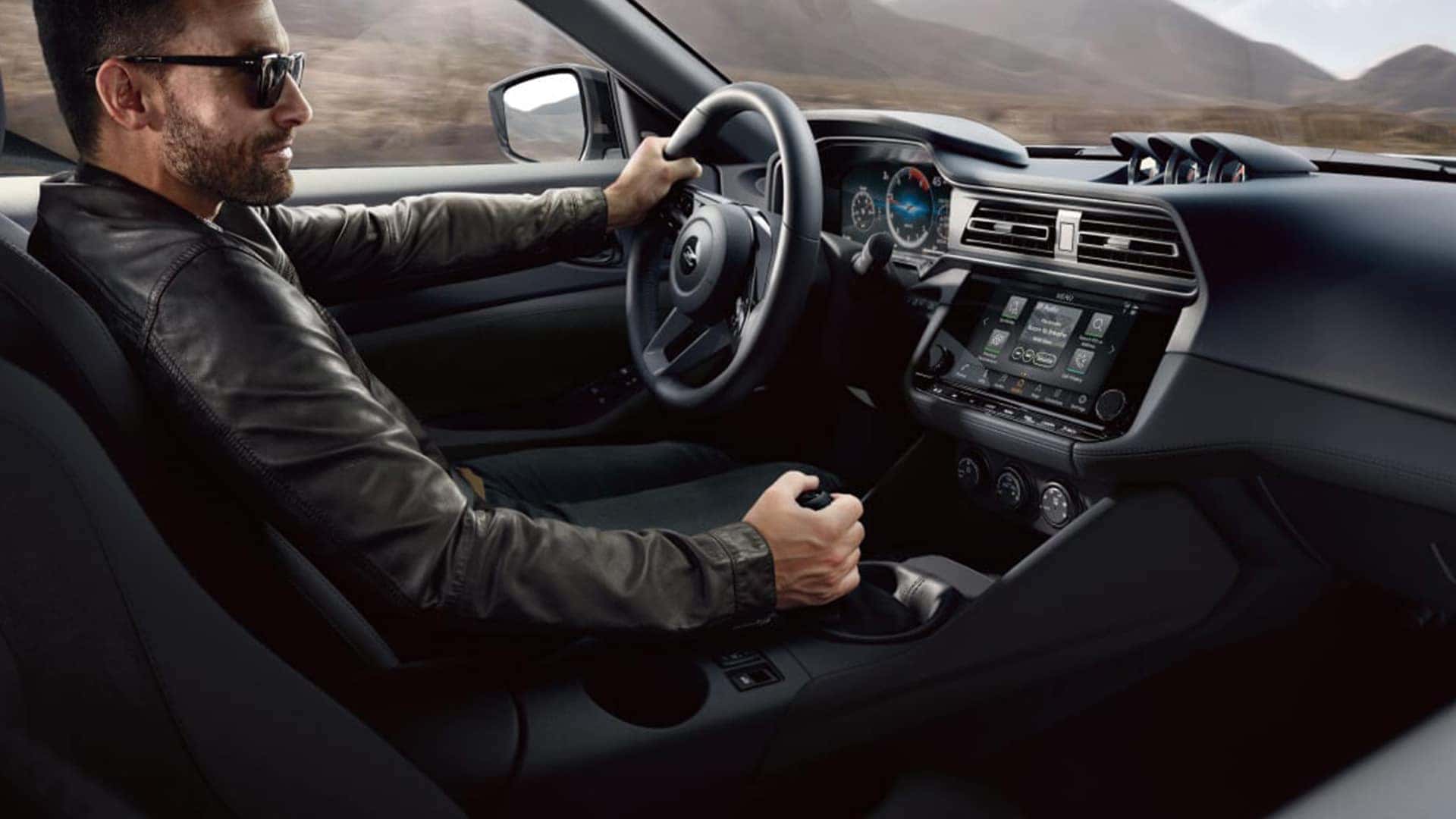 Man in Cockpit of 2026 Nissan Z