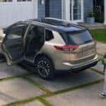 family getting into their 2026 nissan rogue
