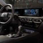 Interior of 2026 Nissan Sentra, looking at dash and steering wheel