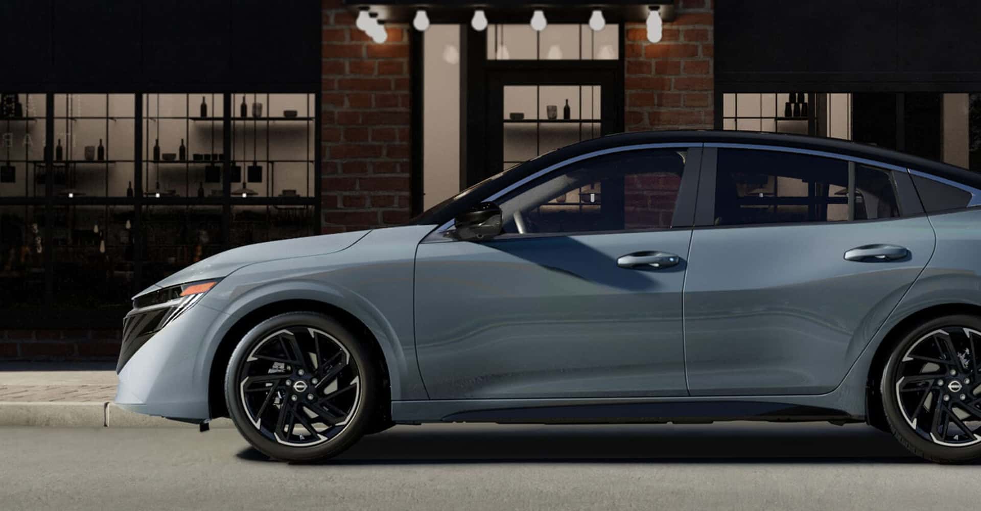Side view 2026 Nissan Sentra grey