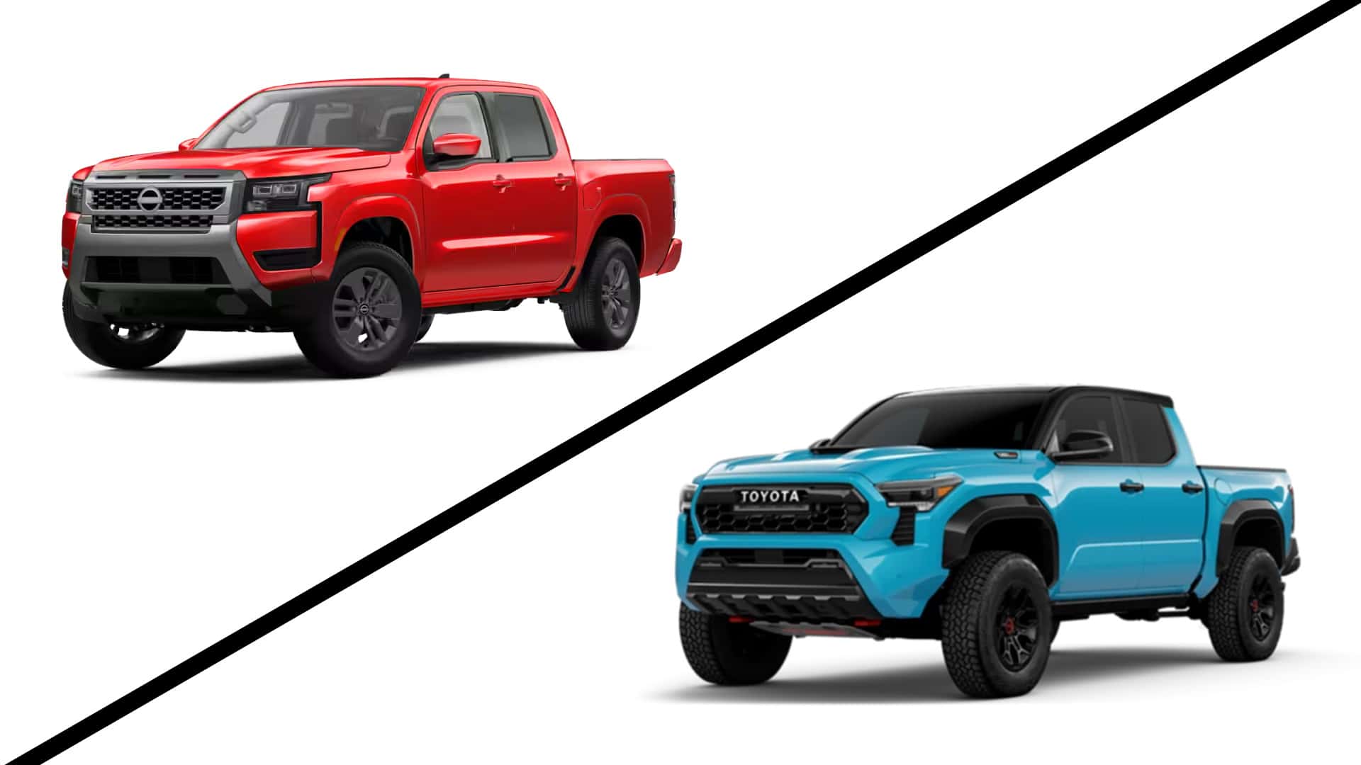 2026 Nissan Frontier vs Toyota Tacoma