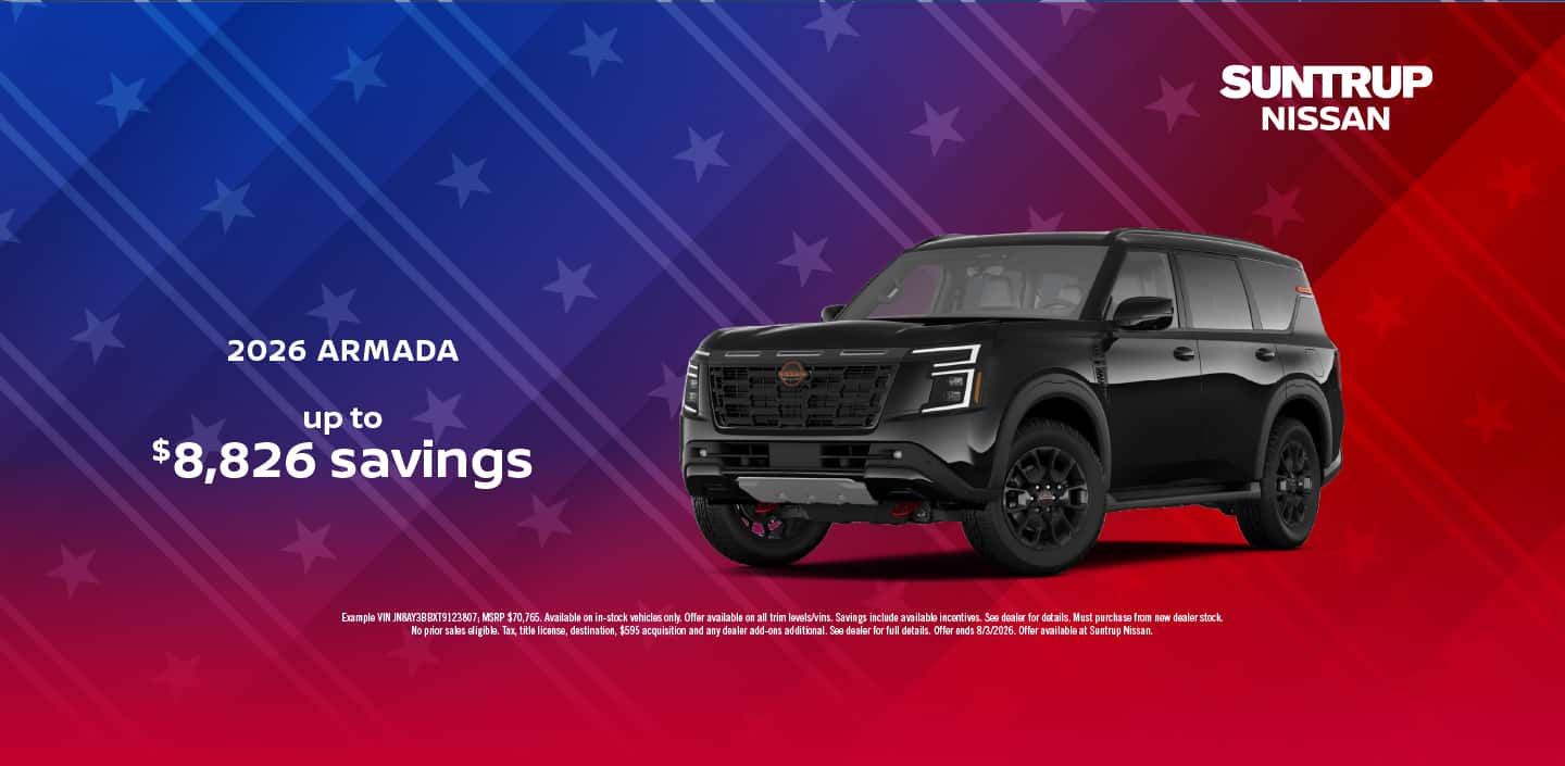 2026 Armada July offer