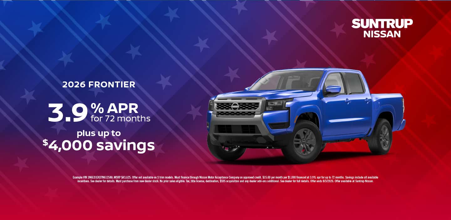 2026 Frontier July offer