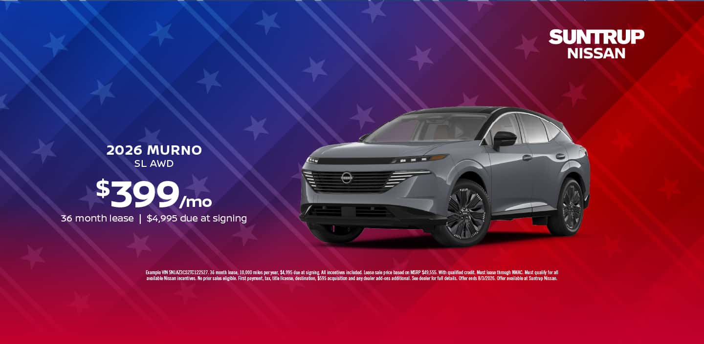 2026 Murano SL July offer