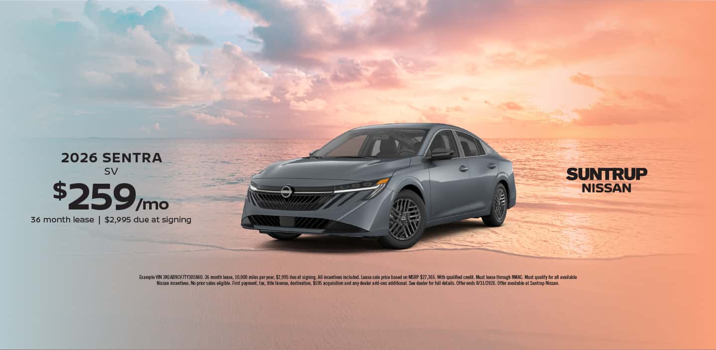 2026 Sentra August offer