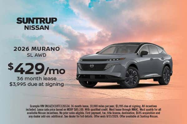 2026 Murano August offer