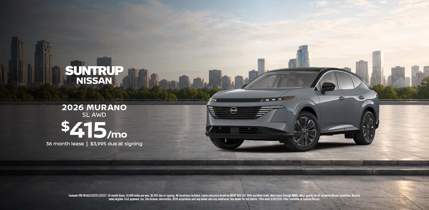 2026 Murano September offer