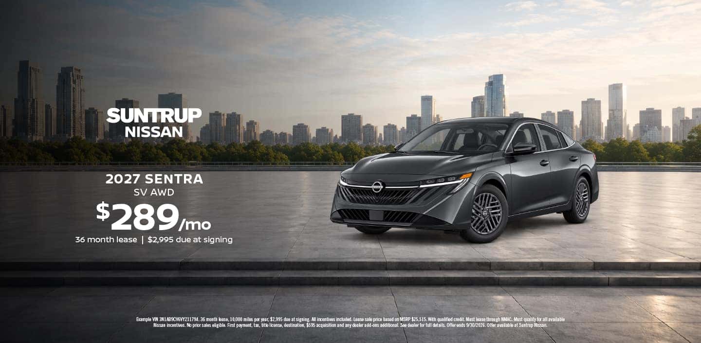 2027 Sentra September offer