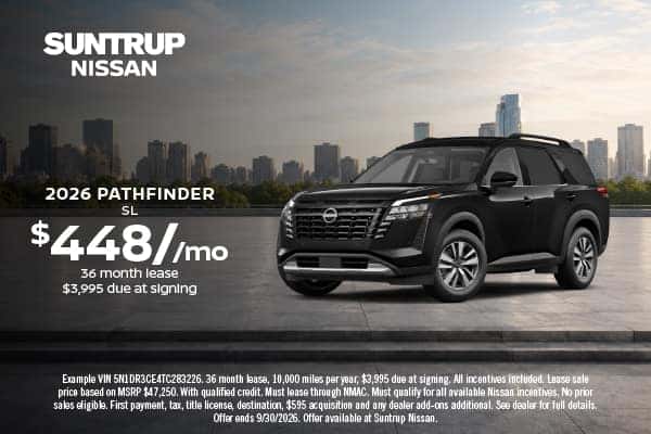2026 Pathfinder September offer
