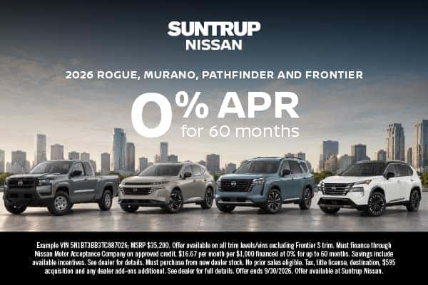 Zero percent offer September