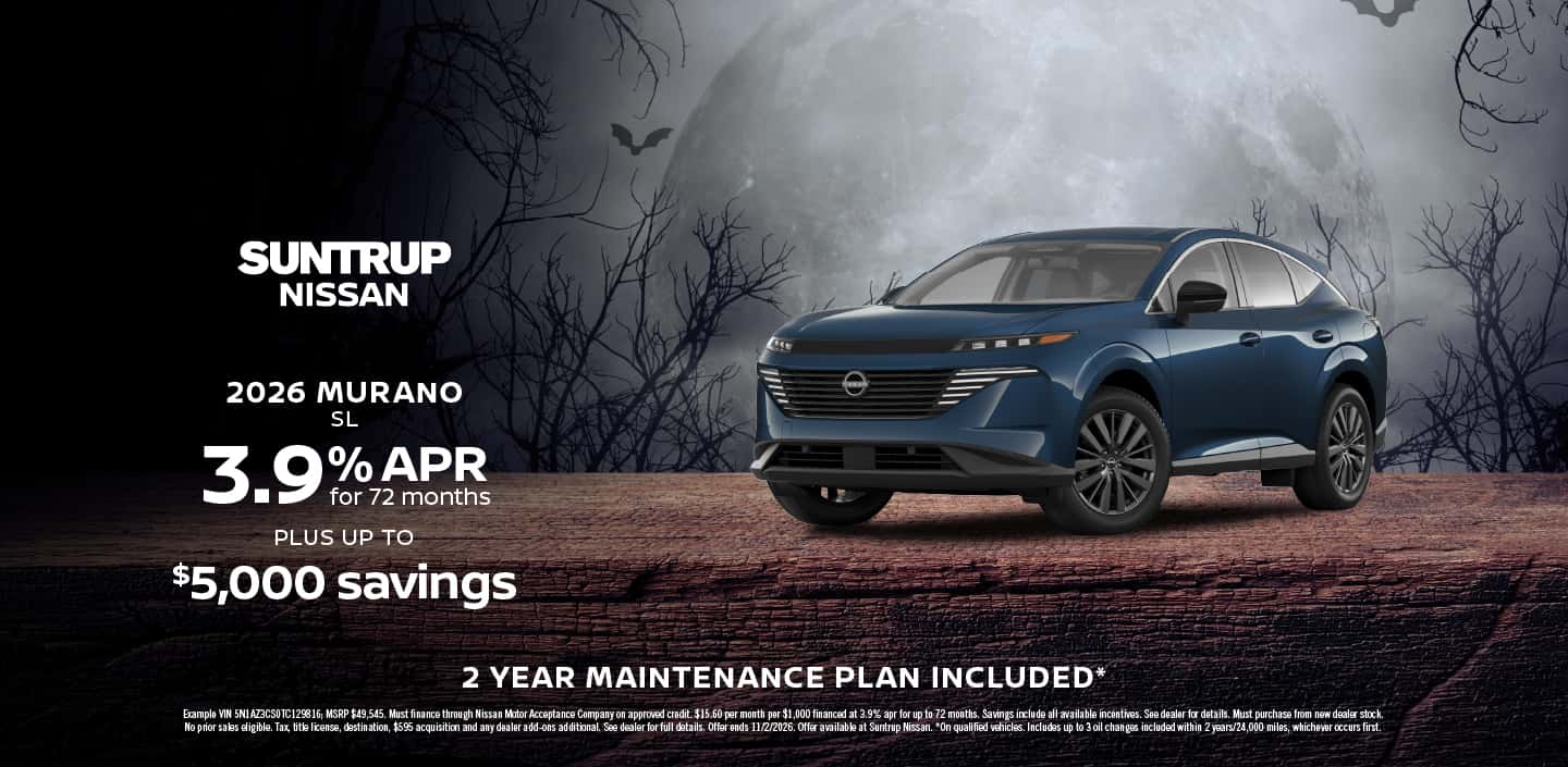 2026 Murano October offer
