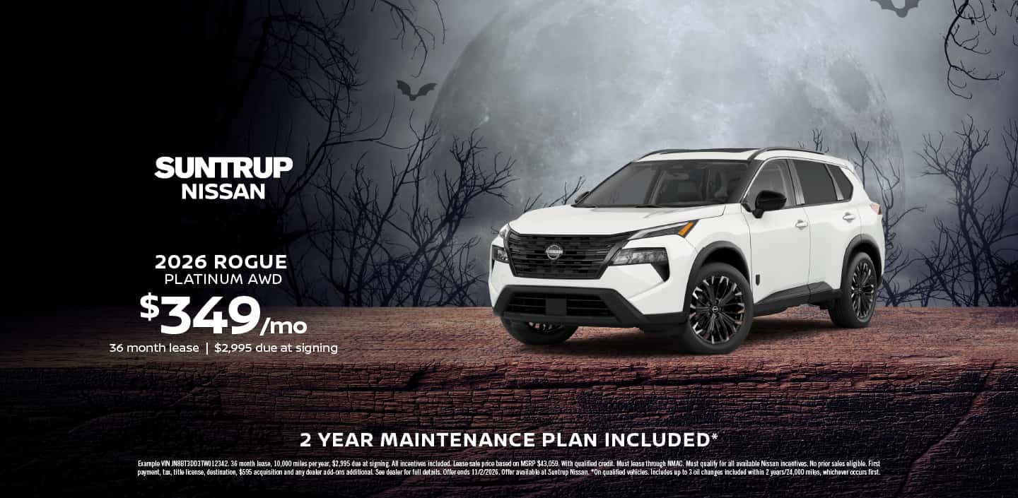 2026 Rogue October offer