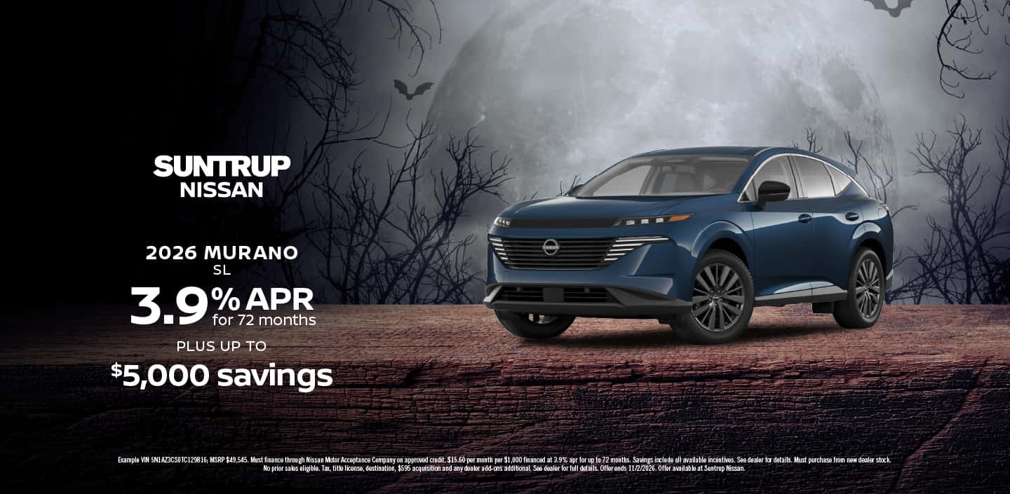 2026 Murano October offer
