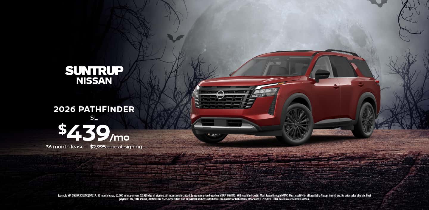2026 Pathfinder October offer