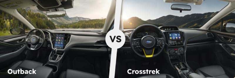 outback vs crosstrek interior