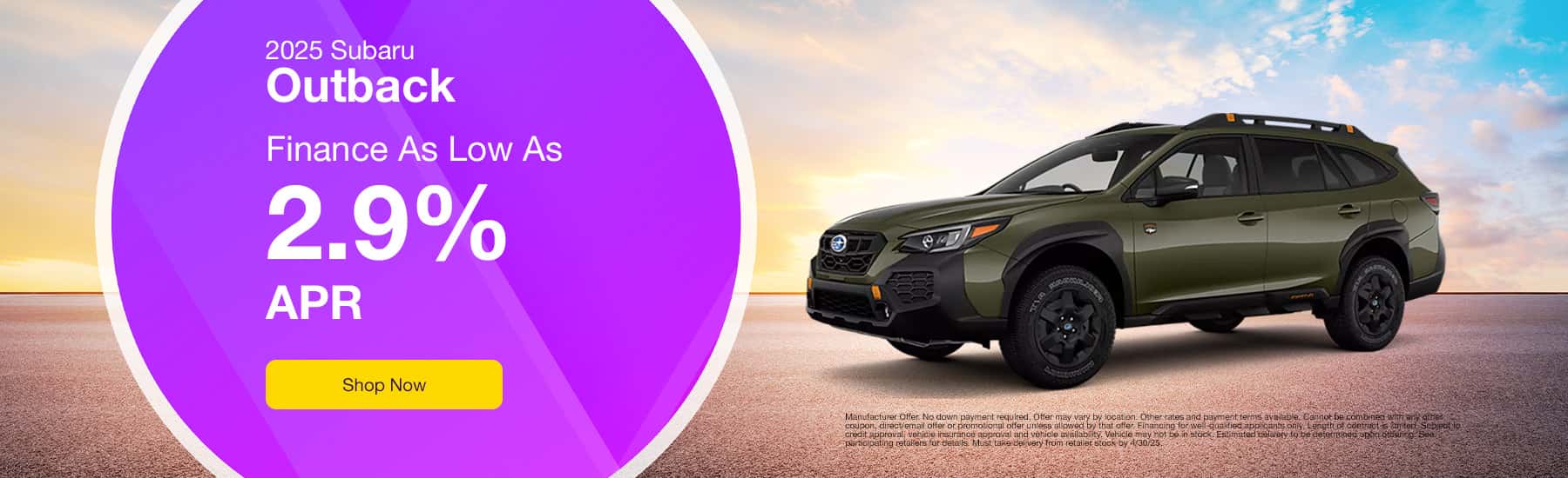 Tameron Subaru Special Offers