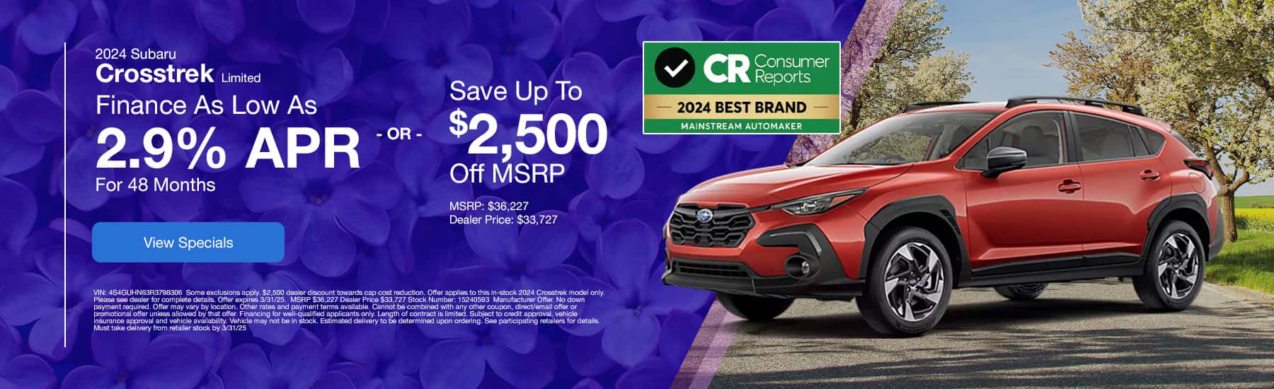 March Crosstrek CR 25