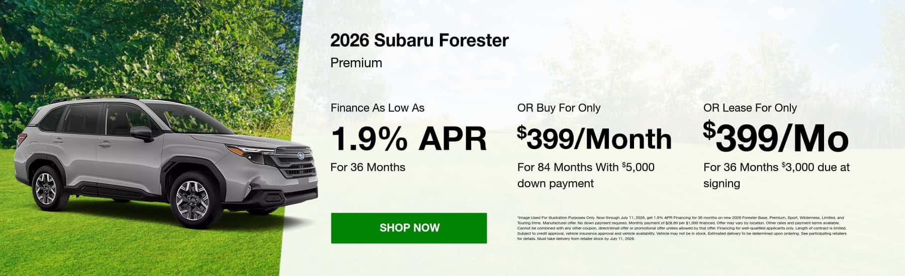 2026 Subaru Forester