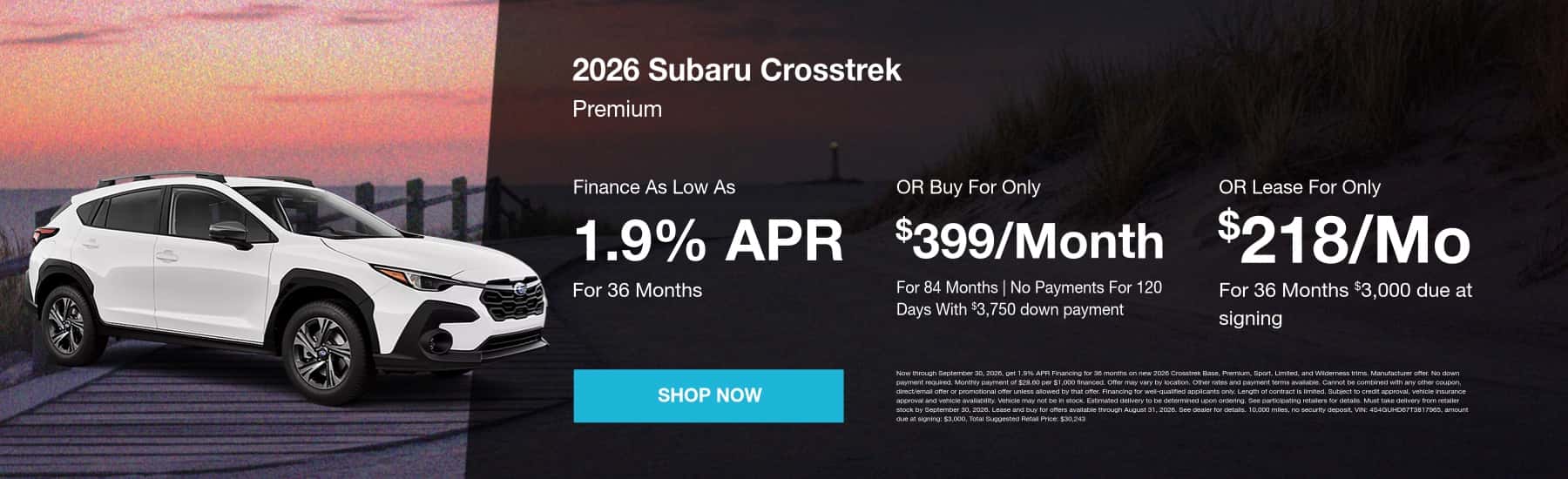 Subaru Crosstrek Special