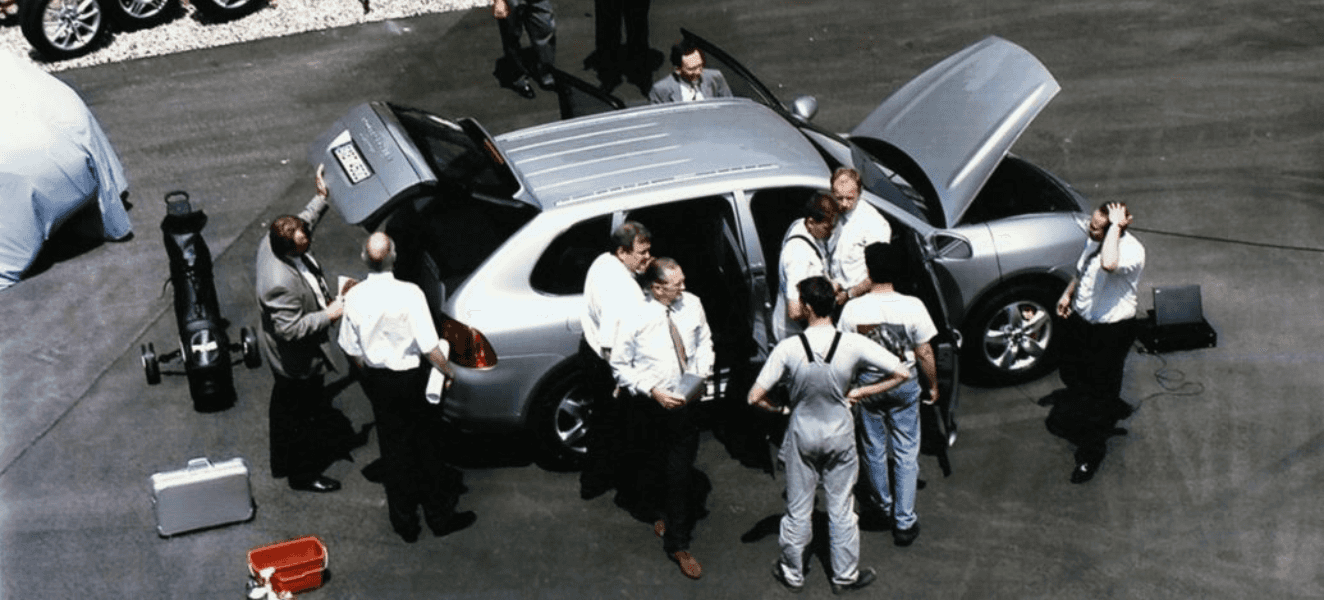 Porsche Cayenne History