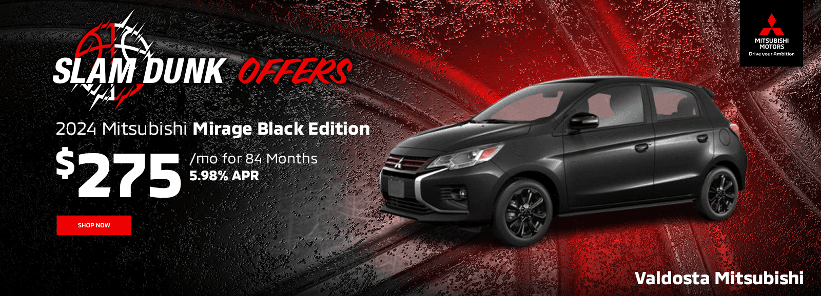 2024 Mitsubishi Mirage Black Edition