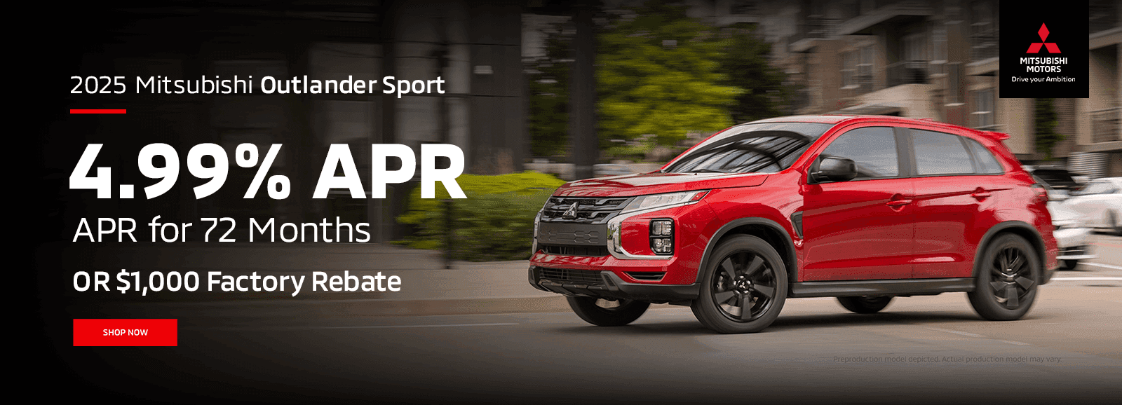 2025 Mitsubishi Outlander Sport