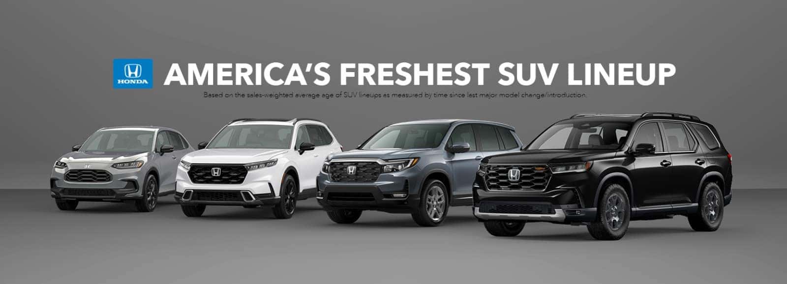 All New Honda SUV Lineup
